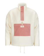 Amundsen Vagabond Cord Fleece Womens Natural/Peony Pink