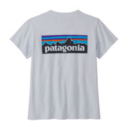 Patagonia P-6 Logo Responsibili-Tee Womens White